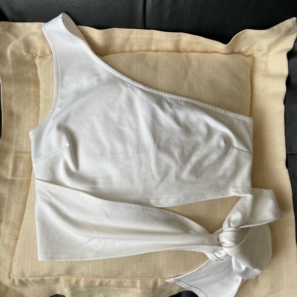 Urban Outfitters Tops - UO one shoulder tie tank top